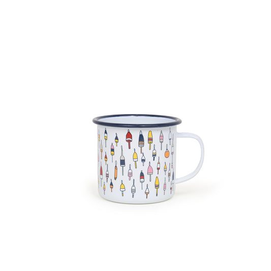 Fishs Eddy x CCH 16 oz Large Mug, Buoys