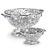 Grey Swirl Large And Petite Colanders