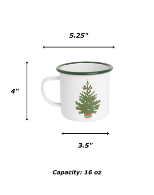 Fishs Eddy x CCH 16 oz Large Mug, Knots