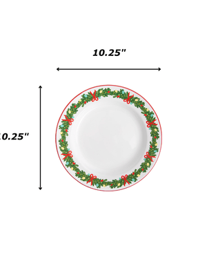 Fishs Eddy Knotical Flat Salad Plates, Set of 4, Sailboats
