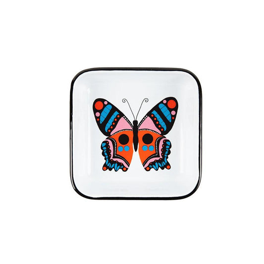 Lisa Congdon x CCH Small Square Tray, Butterfly