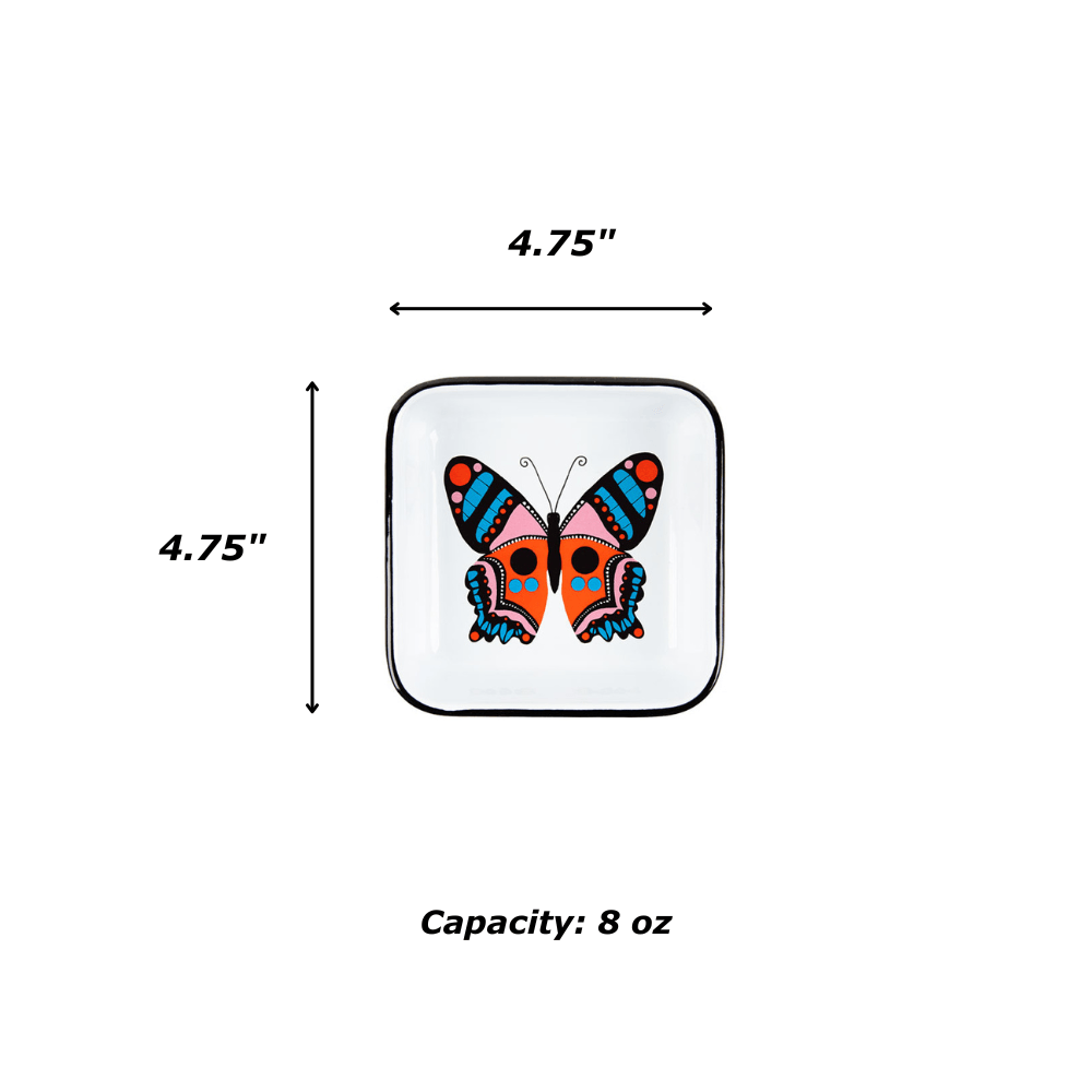 Lisa Congdon x CCH Small Square Tray, Scissors