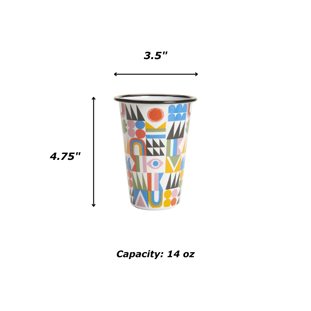 Lisa Congdon x CCH 14 oz Tumbler, Bright Side