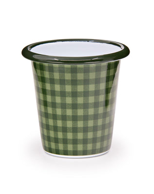 Max Humphrey x CCH Plaid 10 oz Short Tumblers, Set of 4
