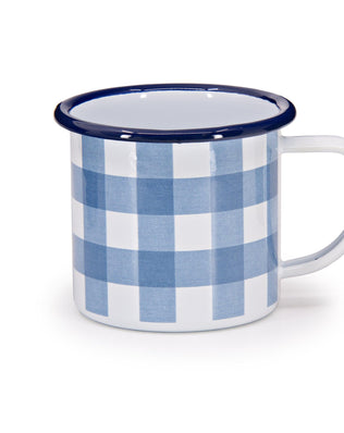 Max Humphrey x CCH Gingham 12 oz Mugs, Set of 4