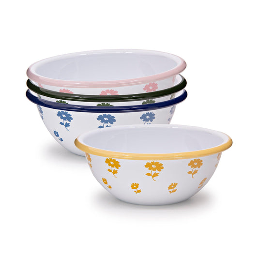 Max Humphrey x CCH Flower 20 oz Cereal Bowls, Set of 4