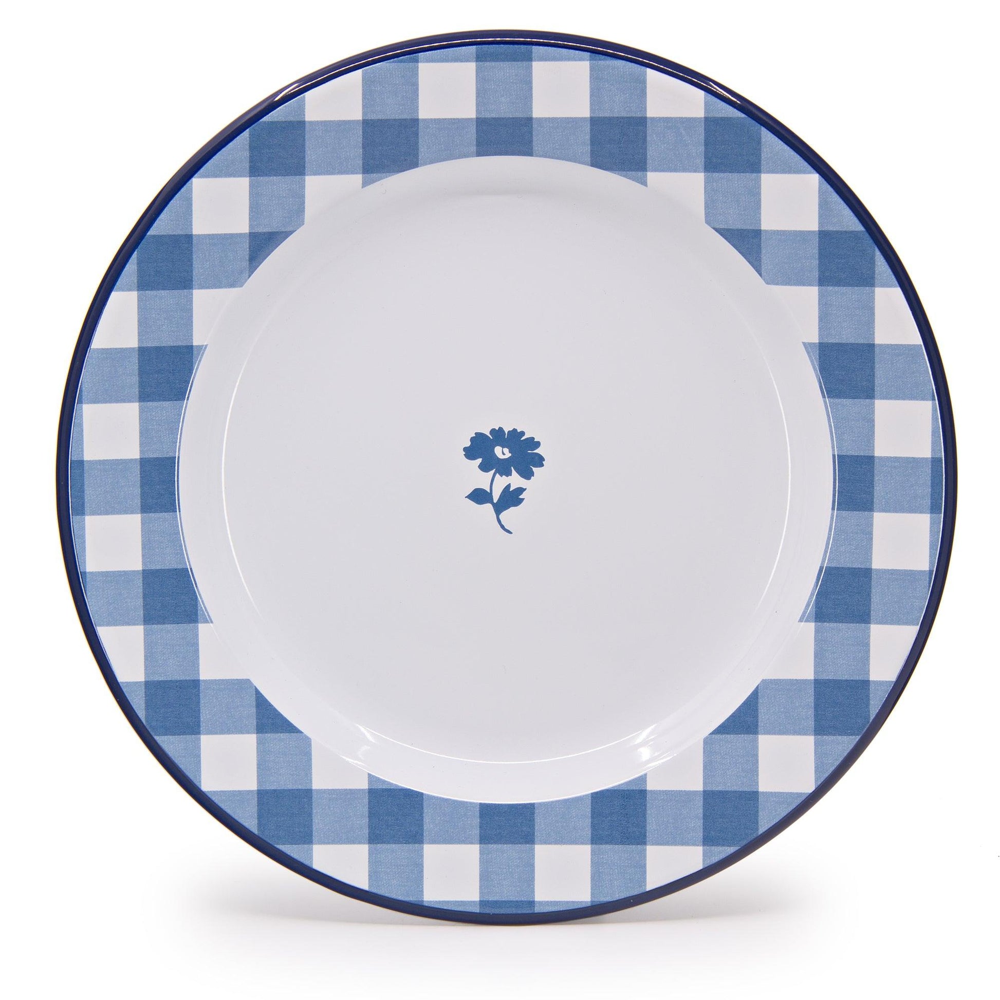 Max Humphrey x CCH Gingham Dinner Plates, Set of 4