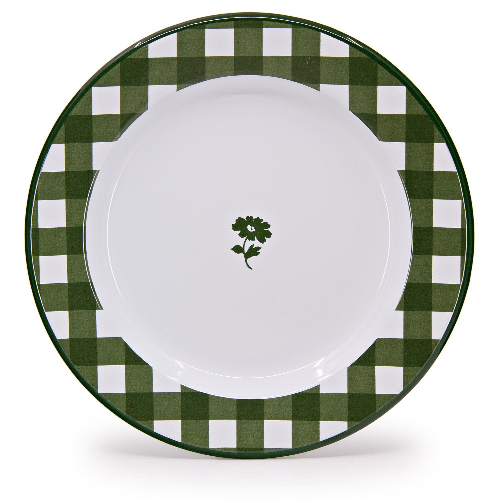 Max Humphrey x CCH Gingham Dinner Plates, Set of 4
