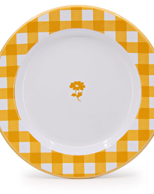 Max Humphrey x CCH Gingham Dinner Plates, Set of 4