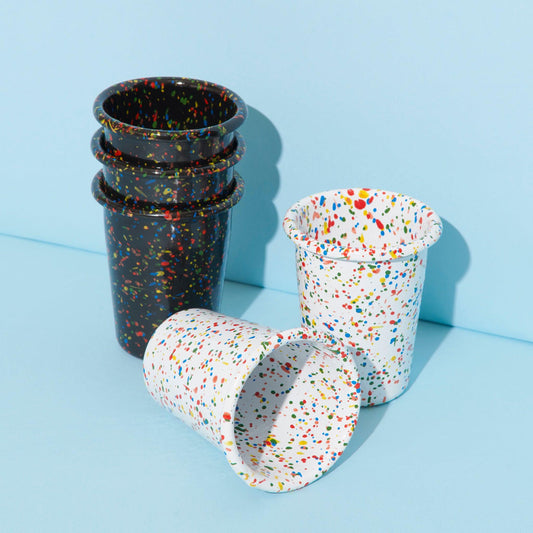Rainbow Falls 8 oz Small Tumblers, Set of 4