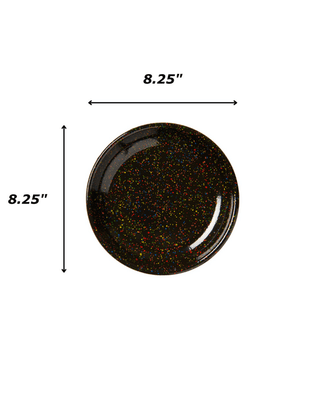 Rainbow Falls Coupe Salad Plates, Set of 4