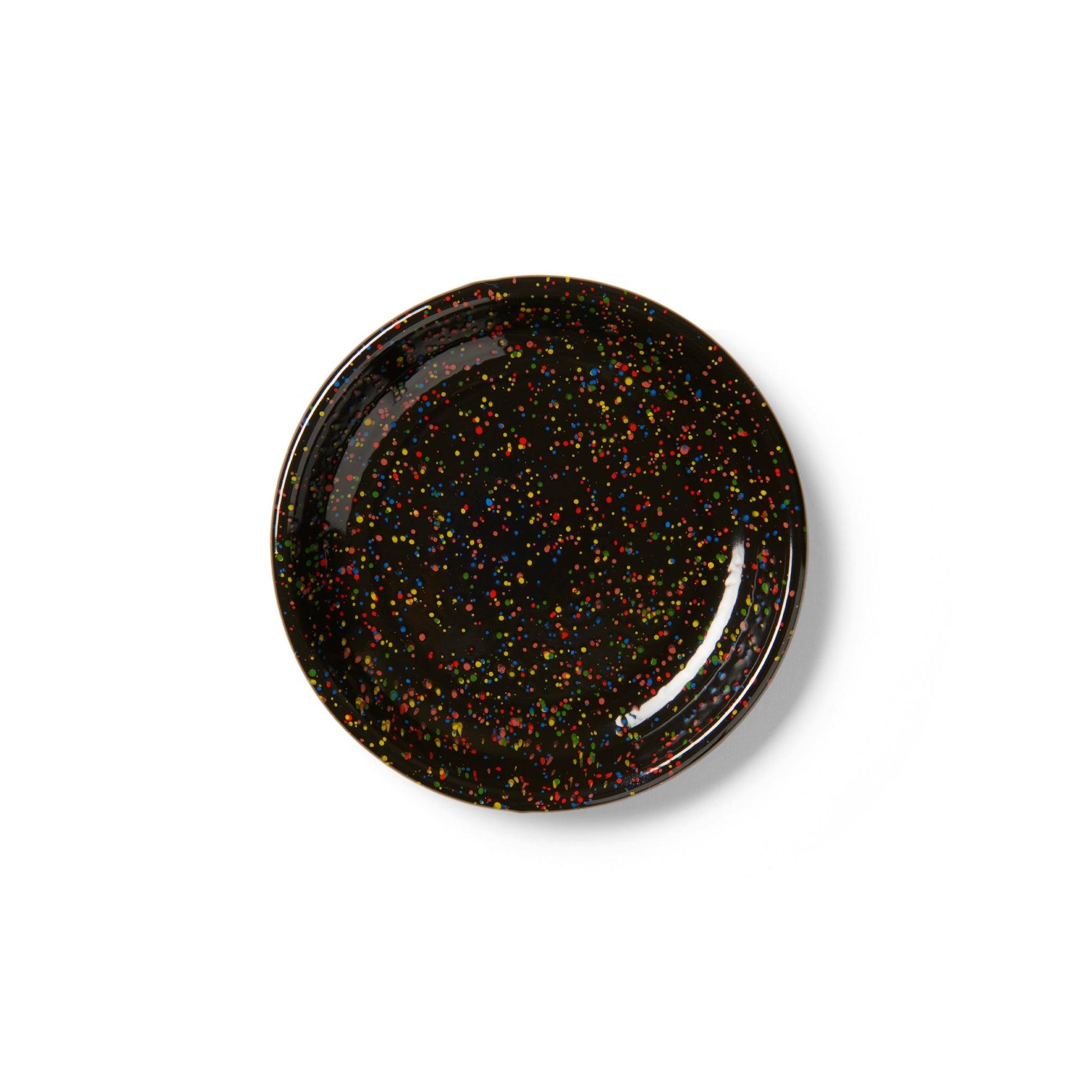 Rainbow Falls Coupe Salad Plates, Set of 4