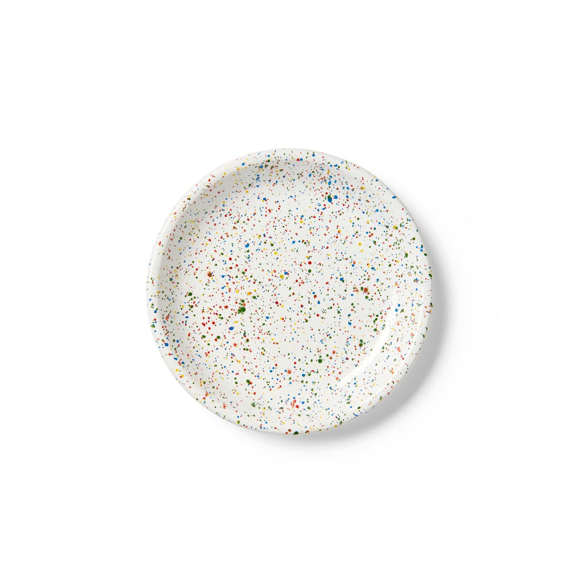 Rainbow Falls Coupe Salad Plates, Set of 4