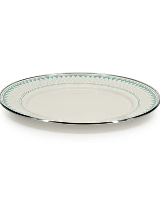 {{ variant.sku }} - Aegean Sevilla Dinner Plates - Set of 4 - Golden Rabbit Enamelware