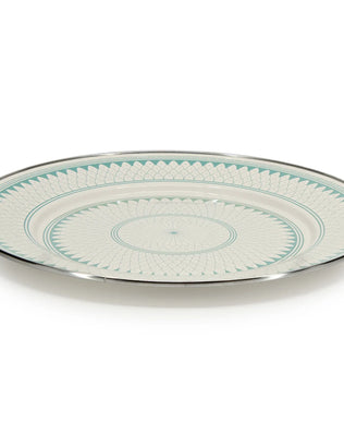 {{ variant.sku }} - Aegean Sevilla Chargers - Set of 2 - Golden Rabbit Enamelware