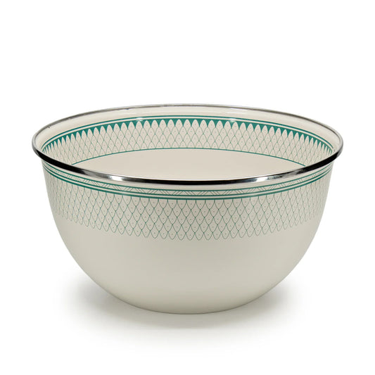 {{ variant.sku }} - Aegean Sevilla Large Salad Bowl - Golden Rabbit Enamelware