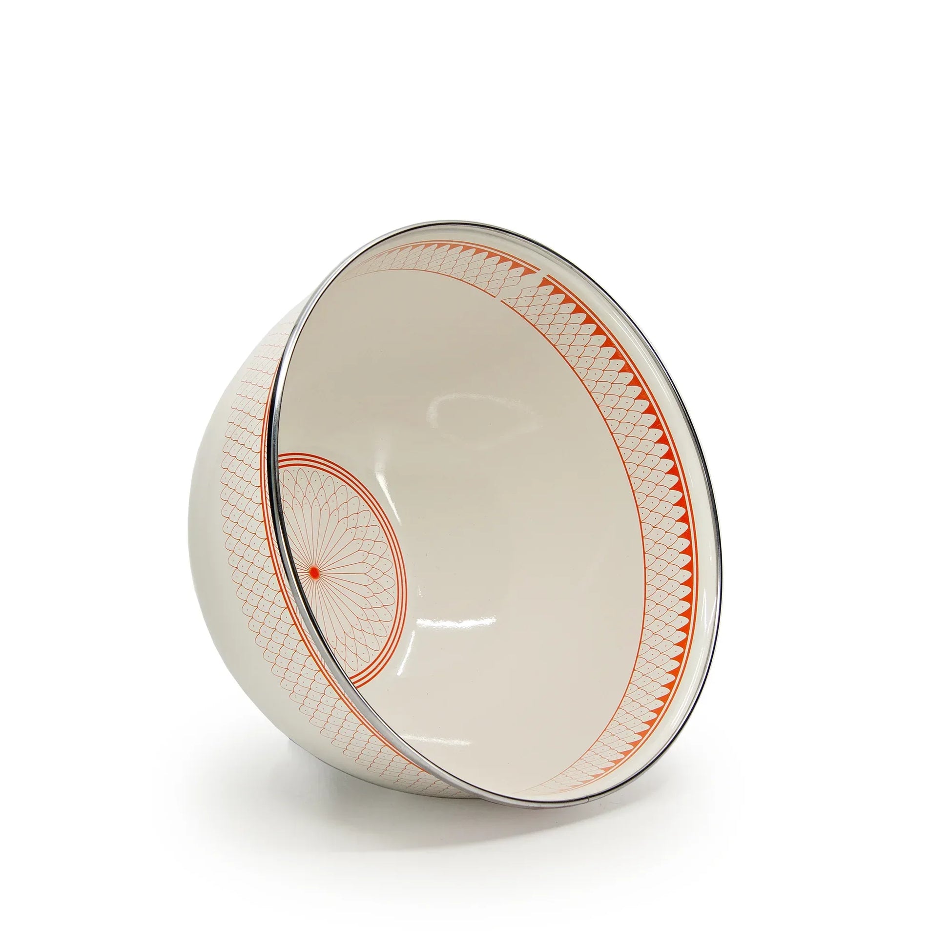 {{ variant.sku }} - Siena Sevilla Large Salad Bowl - Golden Rabbit Enamelware