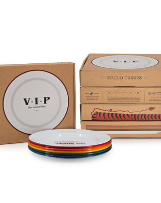 Studio Tigress x CCH VIP Dinner Plates, Set of 5, Assorted