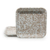 Taupe Swirl Square Trays - Set of 2