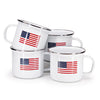 US Flag Grande Mugs - Set of 4