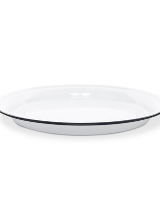Vintage Large Round Tray