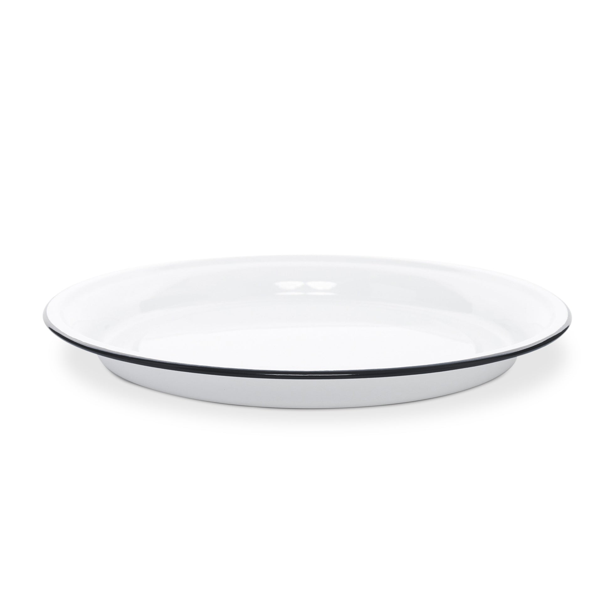 Vintage Large Round Tray