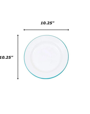Max Humphrey x CCH Gingham Dinner Plates, Set of 4