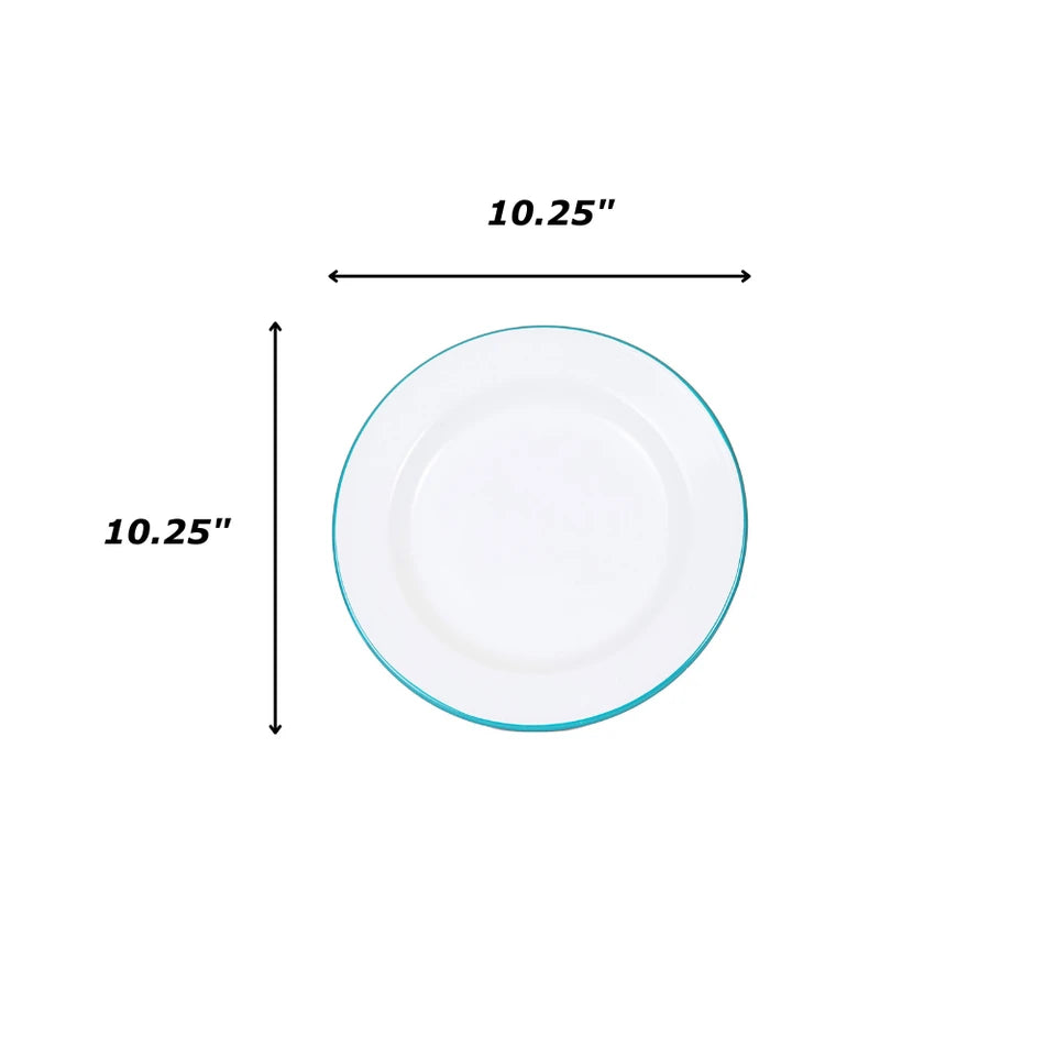 Max Humphrey x CCH Gingham Dinner Plates, Set of 4