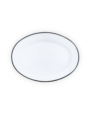 Vintage Oval Plates, Set of 4