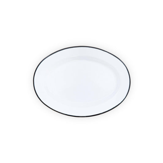 Vintage Oval Plates, Set of 4