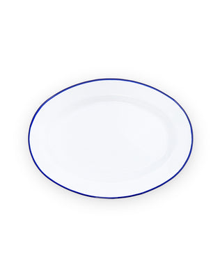 Vintage Oval Plates, Set of 4