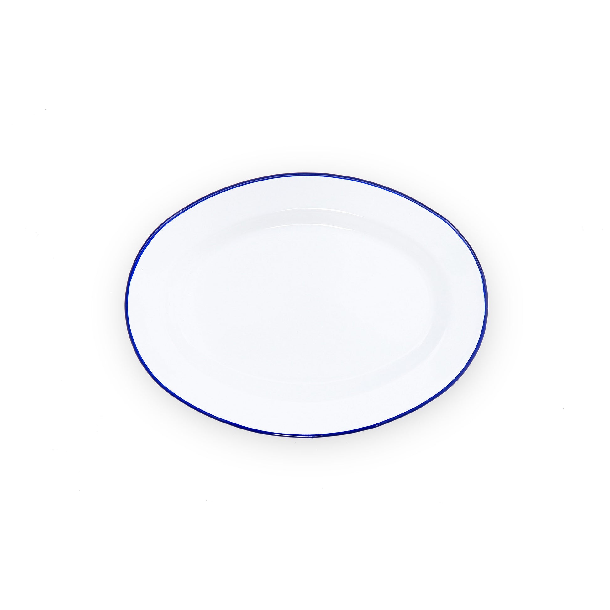 Vintage Oval Plates, Set of 4