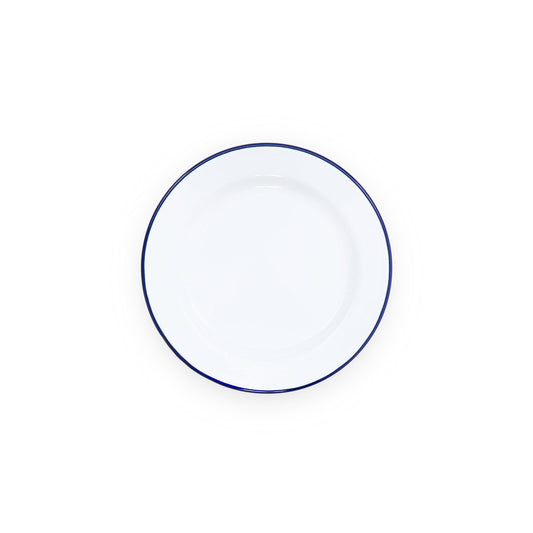 Vintage Flat Salad Plates, Set of 4