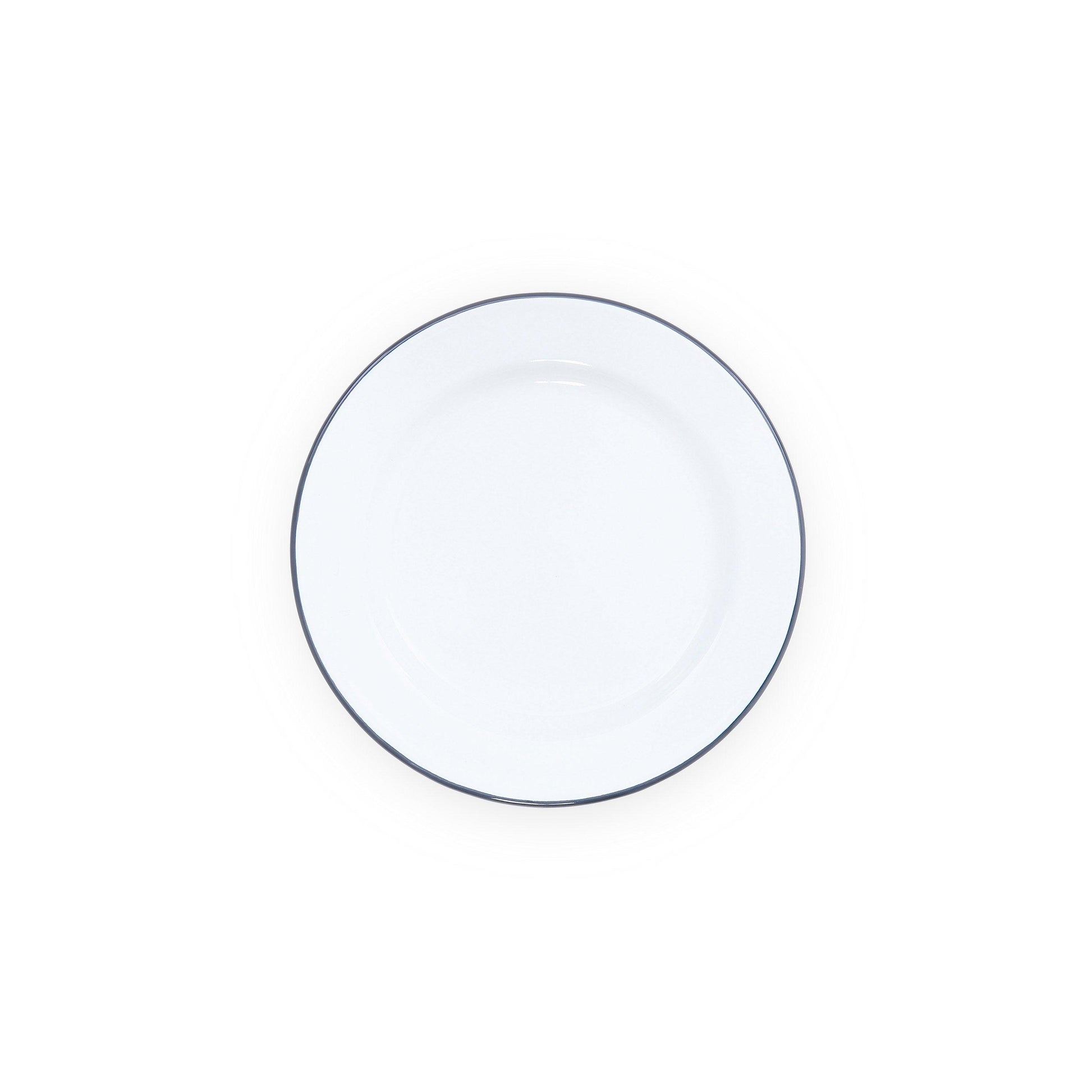 Vintage Flat Salad Plates, Set of 4