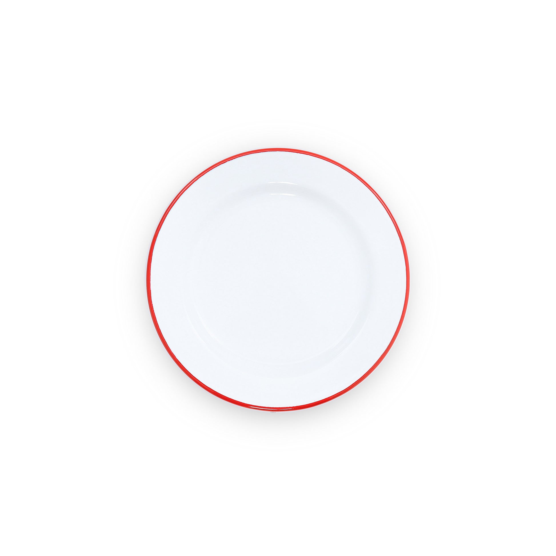 Vintage Flat Salad Plates, Set of 4