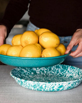Splatter Pasta Plates, Set of 4