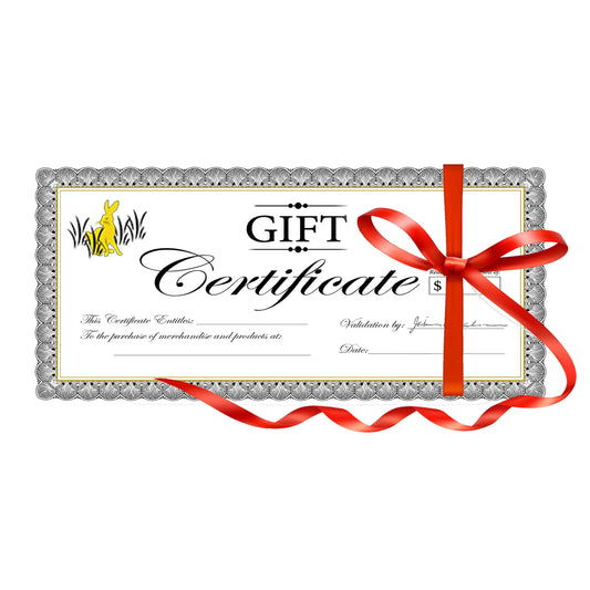 Gift25 - $25 Gift Certificate - Golden Rabbit Enamelware