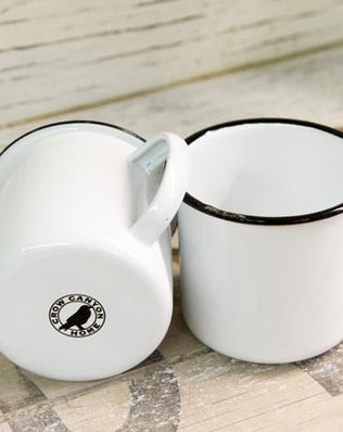 Vintage 12 oz Mugs, Set of 4