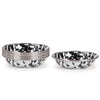 Black Swirl Tasting Dishes - Set of 6