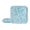 Sea Glass Swirl Square Trays - Set of 2