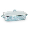 Sea Glass  Swirl Roasting Pan
