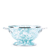 Sea Glass Swirl Petite Colander
