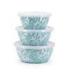 Sea Glass Swirl Nesting Bowls