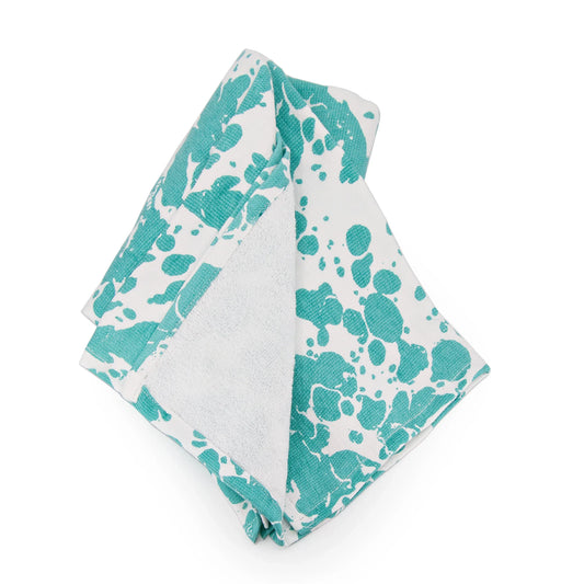 GL52 - Sea Glass Swirl Kitchen Towel Set - of 2 - Golden Rabbit Enamelware
