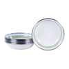 Green Scallop Tasting Dishes - Set of 6