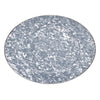 Grey Swirl Oval Platter