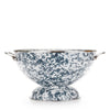 Grey Swirl Large Colander