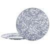 Grey Swirl Chargers - Set of 2