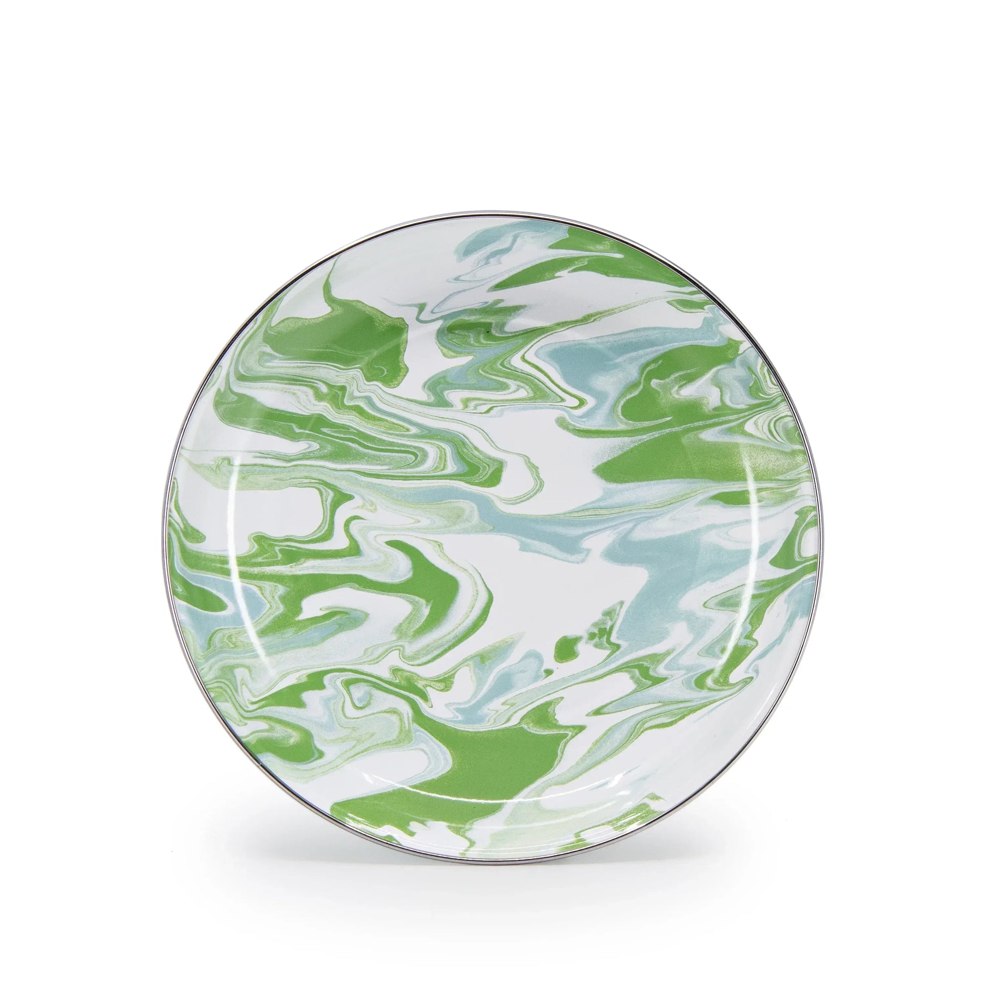 MM04S4 - Modern Monet Pasta Plates - Set of 4 - Golden Rabbit Enamelware