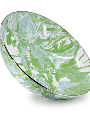 MM18 - Modern Monet Catering Bowl - Golden Rabbit Enamelware